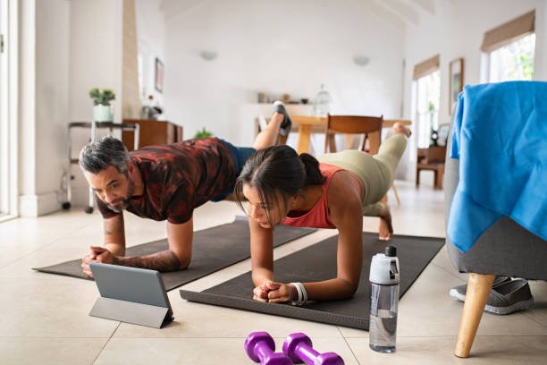 ejercicios en casa: Ejercicios para bajar de peso en casa
